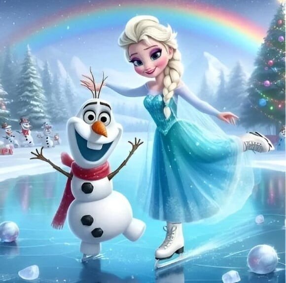 Sacolinha Surpresa Personalizada da Frozen
