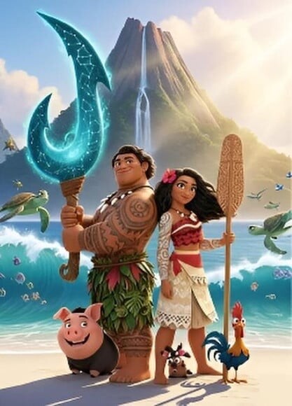 Sacolinha Surpresa Personalizada da Moana