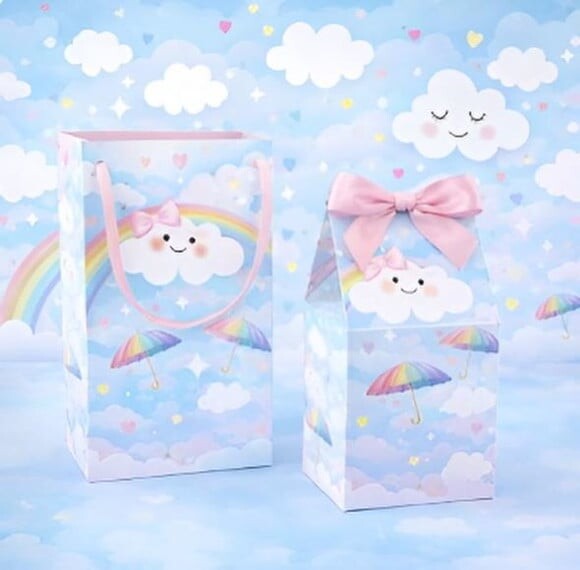 Sacolinhas Surpresa Personalizadas Chuva de Amor