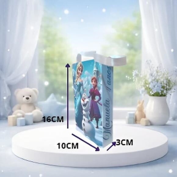 Sacolinha Surpresa Personalizada da Frozen Menina - 2