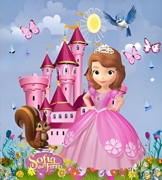 Sacolinha Surpresa Personalizada Princesa Sofia