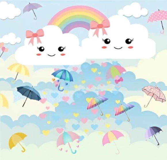 Sacolinhas Surpresa Personalizadas Chuva de Amor