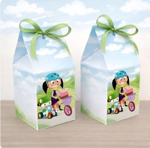Caixinhas Milk e Sacolinhas Surpresa da Show da Luna
