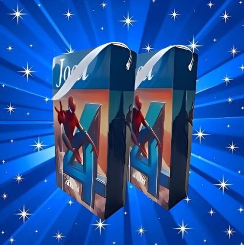 Caixinhas Milk Personalizada do Homem Aranha