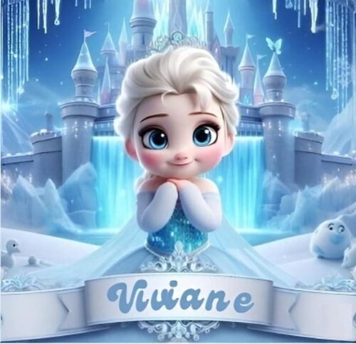 Sacolinha Personalizada da Frozen Menina
