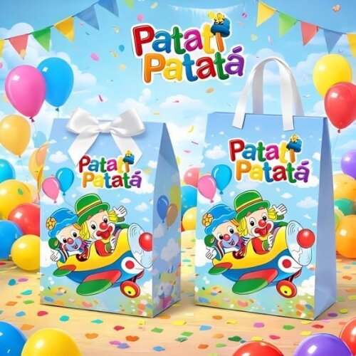 Sacolinha Surpresa e Caixinha Milk do Patati Patatá