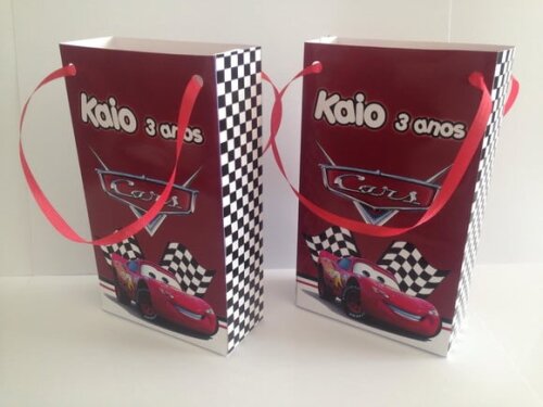 Sacolinha Surpresa Personalizada Carros