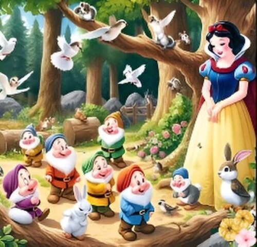 Sacolinha Surpresa Personalizada Branca de Neve