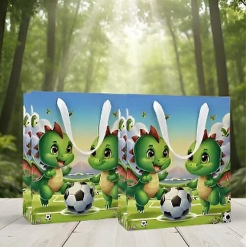 Sacolinha Surpresa Personalizada do Dinossauro