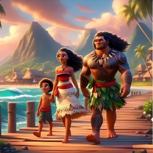 Sacolinha Surpresa Personalizada Moana 1