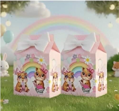 Sacolinha Surpresa e Caixinha Milk da Capivara
