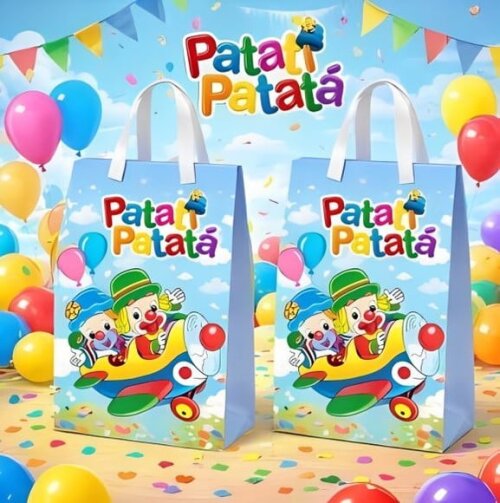 Sacolinha Surpresa e Caixinha Milk do Patati Patatá