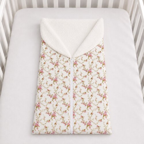 Porta Bebê Saco de Dormir para Bebê com Sherpa 100% Algodão Ca