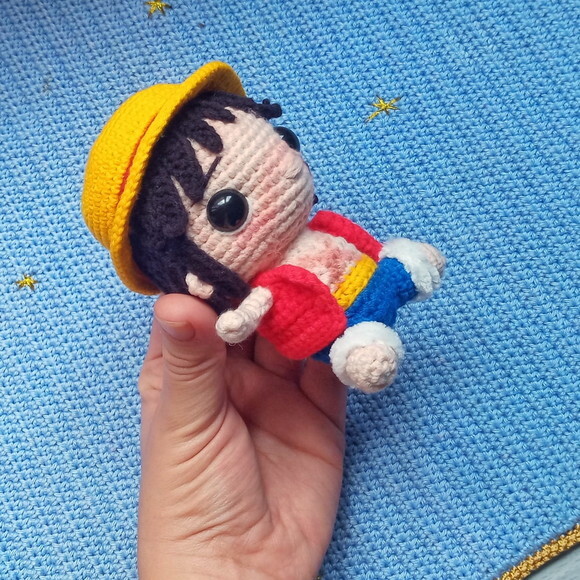 Luffy One Piece Amigurumi