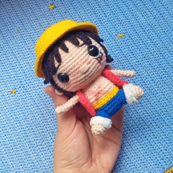Luffy One Piece Amigurumi