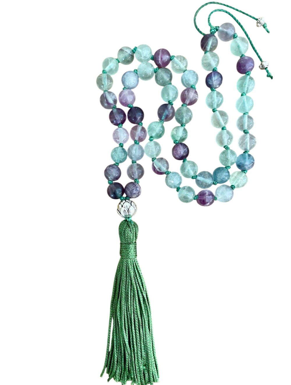 Japamala de Fluorita