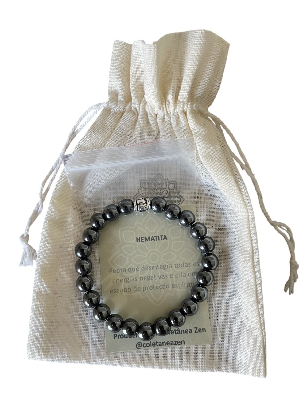 Pulseira Hematita