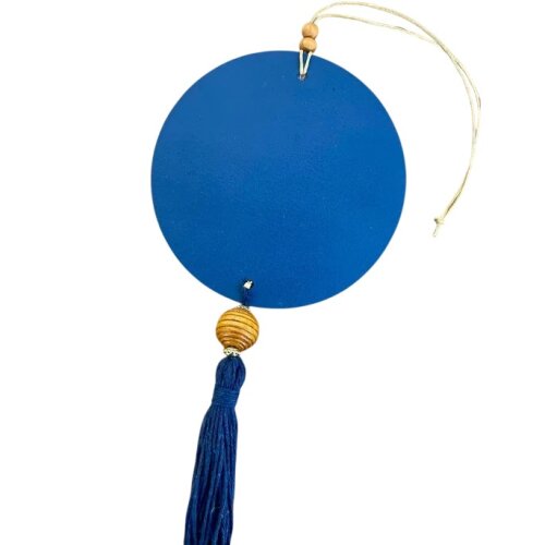 Mandala de Porta Divino Espírito Santo - Azul