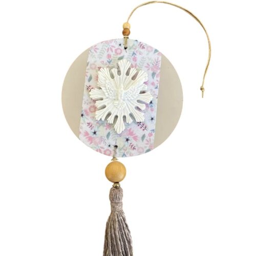 Mandala de Porta Divino Espírito Santo - Bege