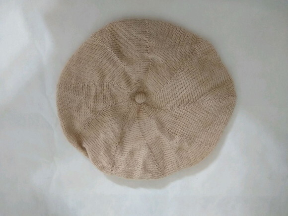 Boina em tricô à máquina P