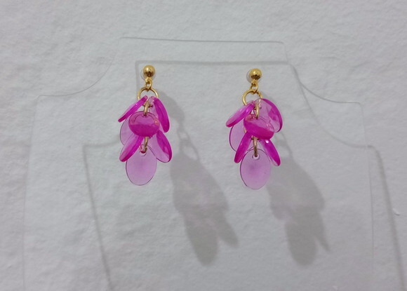 Brinco Lentilhas Pink