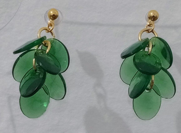 Brinco Lentilhas Verdes