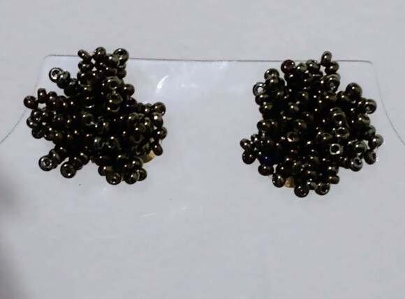 Brinco Peneira Miçanguinhas Chumbo