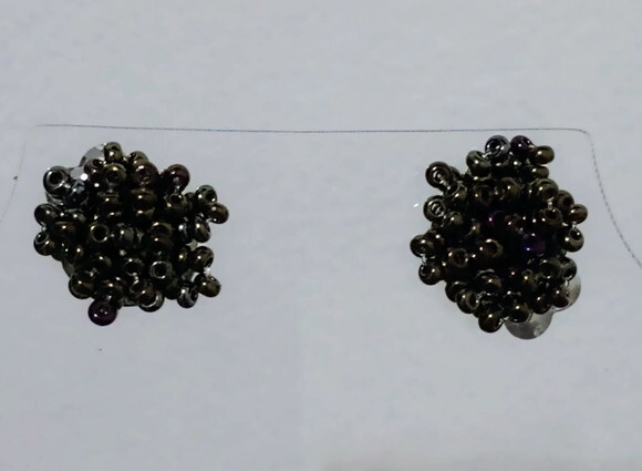Brinco Peneira Miçanguinhas Chumbo