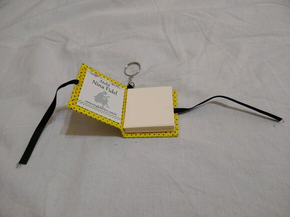 Chaveiro Mini Agenda