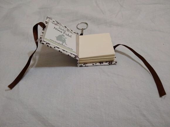 Chaveiro Mini Agenda