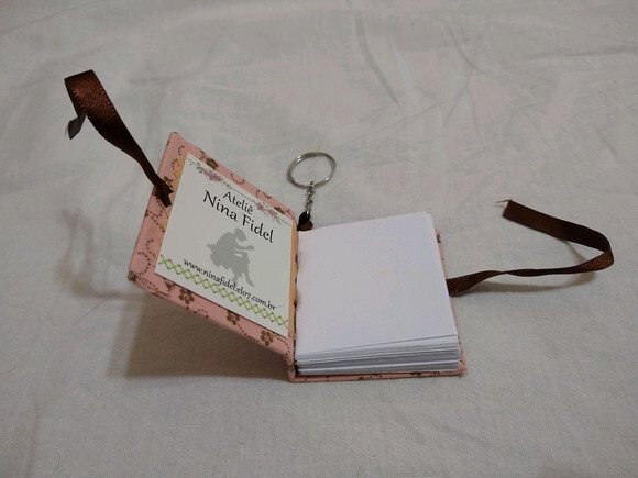Chaveiro Mini Agenda