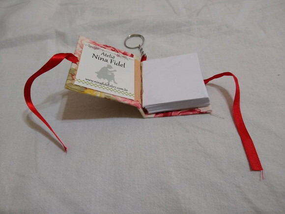 Chaveiro Mini Agenda