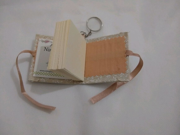 Chaveiro Mini Agenda