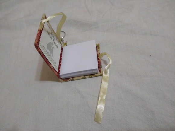 Chaveiro Mini Agenda
