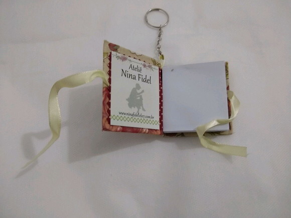 Chaveiro Mini Agenda