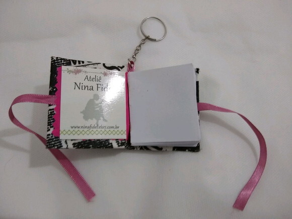 Chaveiro Mini Agenda