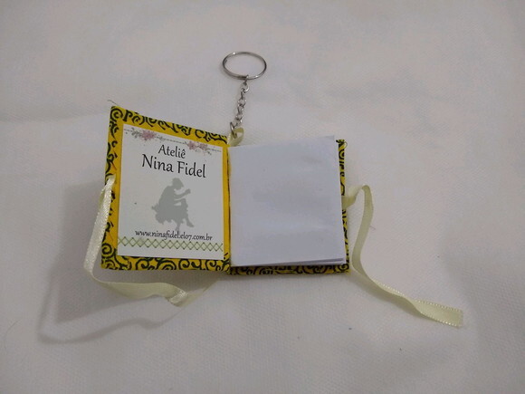 Chaveiro Mini Agenda