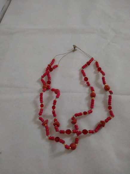 Colar Tortinho Vermelho