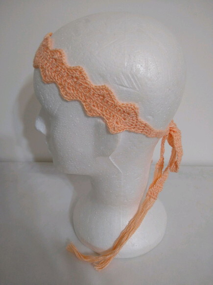 Faixa em crochê Atena