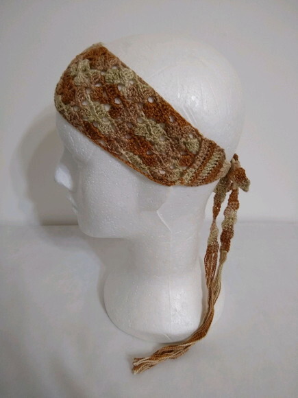 Faixa em crochê Mariana