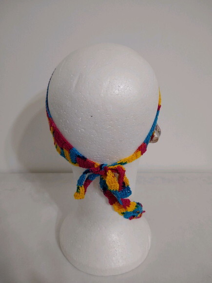 Faixa larga de crochê