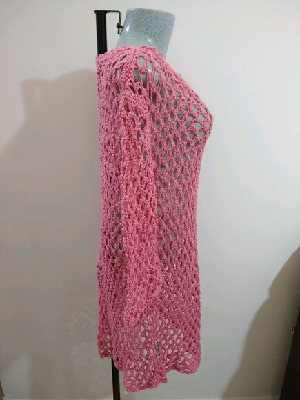 Túnica de Linha em Tricô