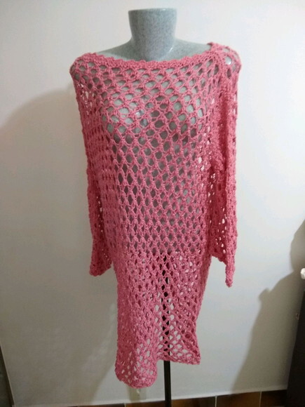Túnica de Linha em Tricô