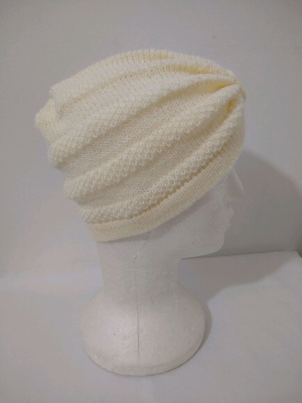 Turbante em tricô