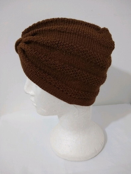 Turbante em tricô