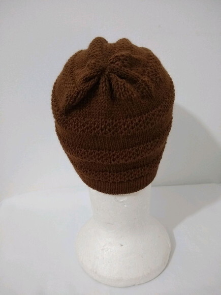 Turbante em tricô