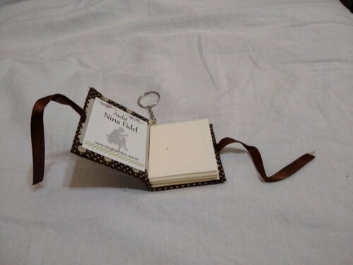Chaveiro Mini Agenda