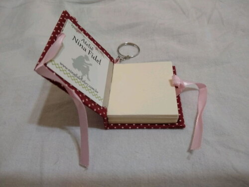 Chaveiro Mini Agenda