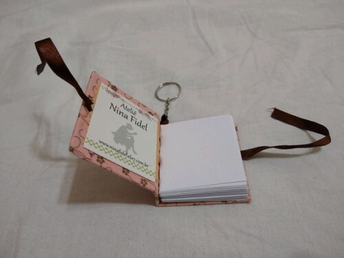 Chaveiro Mini Agenda