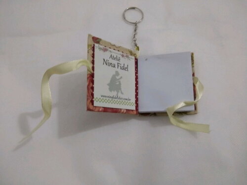 Chaveiro Mini Agenda